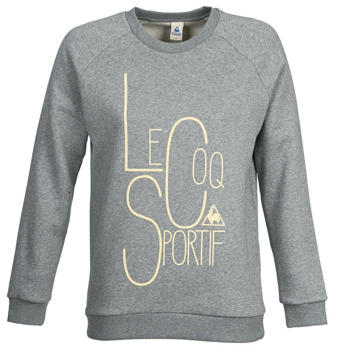 Le Coq Sportif Fantaisie Autane Gris - Sweats Femme